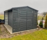 Ogłoszenie - Domek ogrodowy - schowek - 2x3m 2xwiata 0,5x3m brama dwuskrzydłowa dach dwuspadowy blachodachówka rynny ST226. Miniaturka 3