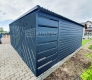Ogłoszenie - Schowek - Domek Ogrodowy 4x4m - Wiata 1x4m - Panele Verona - Brama dwuskrzydłowa - Antracyt - Dach Spad w tył  ST181. Miniaturka 3