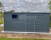 Ogłoszenie - Schowek - Domek Ogrodowy 4,5x3m -  Drzwi  - okno - antracyt - dach spad w tył ST186. Miniaturka 2