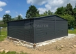 Ogłoszenie - Garaż blaszany 6x6m - 2x Brama uchylna - drzwi Antracyt Dach dwuspadowy - rynny ST174. Miniaturka 3
