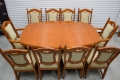 Ogłoszenie - stół rozkładany i 10 krzeseł. Miniaturka 1