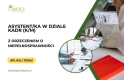 Ogłoszenie - Asystent/Asystentka w dziale kadr z orzeczeniem o niepełnosprawności - praca stacjonarna w Warszawie. Miniaturka 2
