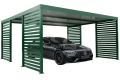 Ogłoszenie - CarPort PREMIUM - wiata samochodowa 5x5 - zielony - dodatkowa zabudowa CP171. Miniaturka 1