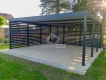 Ogłoszenie - CarPort PREMIUM - wiata samochodowa 6x6 - antracyt - dodatkowa zabudowa CP124. Miniaturka 2