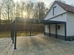 Ogłoszenie - Carport PREMIUM - Wiata samochodowa 7x5m - antracyt CP134. Miniaturka 4