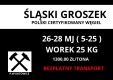 Ogłoszenie - ŚLĄSKI Węgiel Groszek Certyfikowany 26 MJ - DARMOWA DOSTAWA. Miniaturka 2