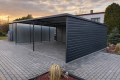 Ogłoszenie - Wiata Blaszana Carport 6x6 Ciemny Grafit MAT  PREMIUM CAŁA POLSKA. Miniaturka 3