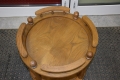 Ogłoszenie - barek - stolik dębowy na kółkach - super stan. Miniaturka 2