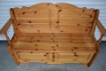 Ogłoszenie - ławka z drewna sosnowego - super stan. Miniaturka 1