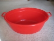 Ogłoszenie - Duża miska, wanienka owalna 74 cm / 60 litrów na pranie miednica basenik balia czerwona. Miniaturka 8
