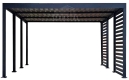 Ogłoszenie - Carport PREMIUM - Wiata samochodowa 4x5m - antracyt - dodatkowa zabudowa TS1227. Miniaturka 1