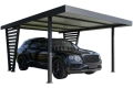 Ogłoszenie - Carport V PREMIUM 4x4,7m - Wypełnienie panelami - Wiata samochodowa - antracyt TS1260. Miniaturka 1