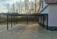 Ogłoszenie - Carport PREMIUM - Wiata samochodowa 7x5m - antracyt TS1230. Miniaturka 2