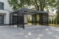 Ogłoszenie - CarPort PREMIUM - wiata samochodowa 4,5x5,5 - antracyt - dodatkowa zabudowa TS1242. Miniaturka 3