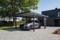 Ogłoszenie - Carport V PREMIUM 4,3x5m - Wypełnienie panelami - Wiata samochodowa - antracyt TS1252. Miniaturka 3