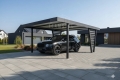 Ogłoszenie - Carport V PREMIUM 4,5x5,5m - Wypełnienie panelami - Wiata samochodowa - antracyt TS1255. Miniaturka 2