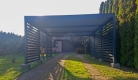 Ogłoszenie - CarPort PREMIUM - wiata samochodowa 5x6 - antracyt - dodatkowa zabudowa TS1223. Miniaturka 4