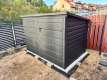 Ogłoszenie - Box rowerowy – schowek Moto-Box 2×1,3m – antracyt TS1235. Miniaturka 2