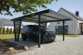 Ogłoszenie - Carport V PREMIUM 4,3x5m - Wypełnienie panelami - Wiata samochodowa - antracyt TS1252. Miniaturka 2