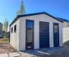 Ogłoszenie - Domek ogrodowy 3x4 - drzwi - 4 x okno - biały - antracyt - blachodachówka - rynny - dach dwuspadowy TS1231. Miniaturka 2