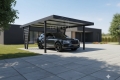 Ogłoszenie - Carport V PREMIUM 4,5x4,5m - Wypełnienie panelami - Wiata samochodowa - antracyt TS1253. Miniaturka 2