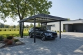 Ogłoszenie - Carport V PREMIUM 4x5m - Wypełnienie panelami - Wiata samochodowa - antracyt TS1262. Miniaturka 5