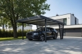 Ogłoszenie - Carport V PREMIUM 5x5m - Wypełnienie panelami - Wiata samochodowa - antracyt TS1267. Miniaturka 4