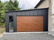 Ogłoszenie - Garaż Blaszany 5x5,5 m - brama segmentowa - 2x okno - drzwi - blacha na rąbek - rynny TS1164. Miniaturka 4
