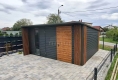 Ogłoszenie - Wiata samochodowa 6x6m Garaż blaszany 2,5x6m wiata 0,5m brama segmentowa wzmocnienie pod fotowoltaikę TS1206. Miniaturka 7