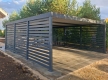 Ogłoszenie - CarPort PREMIUM - wiata samochodowa 6x6 - antracyt - dodatkowa zabudowa TS1143. Miniaturka 5