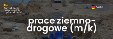 Ogłoszenie - praca Berlin - Pracownik robót ziemnych / pracownik drogowy (Tiefbau) (m/k). Miniaturka 1