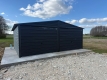 Ogłoszenie - Garaż Blaszany dwuspadowy dwustanowiskowy 6x5m Ciemny Grafit MAT. Miniaturka 3