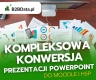 Ogłoszenie - Kompleksowa konwersja prezentacji PowerPoint do Moodle i H5P. Miniaturka 1