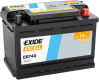 Ogłoszenie - Akumulator 74Ah 680A Exide Excell EB740 EN PRAWY PLUS. Miniaturka 1