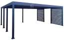 Ogłoszenie - CarPort PREMIUM - wiata samochodowa 6x5 - antracyt - dodatkowa zabudowa ID1153. Miniaturka 1