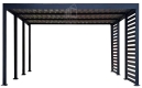 Ogłoszenie - Carport PREMIUM - Wiata samochodowa 4x5m - antracyt - dodatkowa zabudowa ID1156. Miniaturka 1