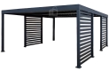 Ogłoszenie - Carport PREMIUM - Wiata samochodowa 5x5 - antracyt - dodatkowa zabudowa ID1157. Miniaturka 1