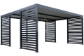 Ogłoszenie - CarPort PREMIUM - wiata samochodowa 4,5x5,5 - antracyt - dodatkowa zabudowa ID1172. Miniaturka 1