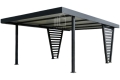 Ogłoszenie - Carport V PREMIUM 4,5x4,5m - Wypełnienie panelami - Wiata samochodowa - antracyt ID1183. Miniaturka 1