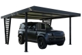 Ogłoszenie - Carport V PREMIUM 4x4,5m - Wypełnienie panelami - Wiata samochodowa - antracyt ID1189. Miniaturka 1