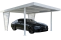 Ogłoszenie - Carport V PREMIUM 4x5m - Wypełnienie panelami - Wiata samochodowa - biały ID1200. Miniaturka 1