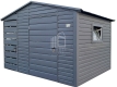 Ogłoszenie - Schowek domek ogrodowy 2x2m - drzwi - antracyt - dach dwuspadowy ID991. Miniaturka 1