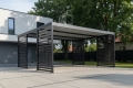 Ogłoszenie - CarPort PREMIUM - wiata samochodowa 5,8x5,5 - antracyt - dodatkowa zabudowa ID1174. Miniaturka 3