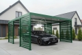 Ogłoszenie - CarPort PREMIUM - wiata samochodowa 5x5 - zielony - dodatkowa zabudowa ID1176. Miniaturka 2