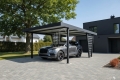 Ogłoszenie - Carport V PREMIUM 4,3x5m - Wypełnienie panelami - Wiata samochodowa - antracyt ID1182. Miniaturka 3