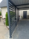 Ogłoszenie - CarPort PREMIUM - wiata samochodowa 6x6 - antracyt - dodatkowa zabudowa ID1034. Miniaturka 3