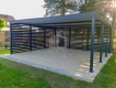 Ogłoszenie - CarPort PREMIUM - wiata samochodowa 6x6 - antracyt - dodatkowa zabudowa ID1035. Miniaturka 2