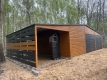 Ogłoszenie - Garaż blaszany 10,5x6m wiata 4,5m 2x brama uchylna drzwi drewnopodobny ID1041. Miniaturka 4