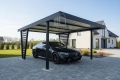 Ogłoszenie - Carport V PREMIUM 4,5x4,5m - Wypełnienie panelami - Wiata samochodowa - antracyt ID1183. Miniaturka 3