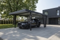 Ogłoszenie - Carport V PREMIUM 4,5x4,5m - Wypełnienie panelami - Wiata samochodowa - antracyt  ID1184. Miniaturka 2